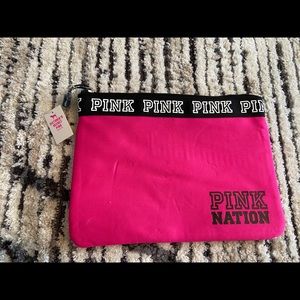 Pink waterproof bag